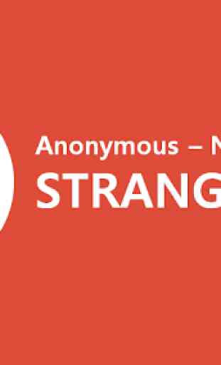 stranger chat - anonymous chat 1