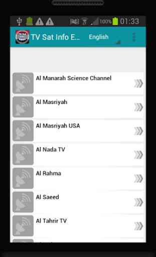 TV Sat Infos Egypte 3