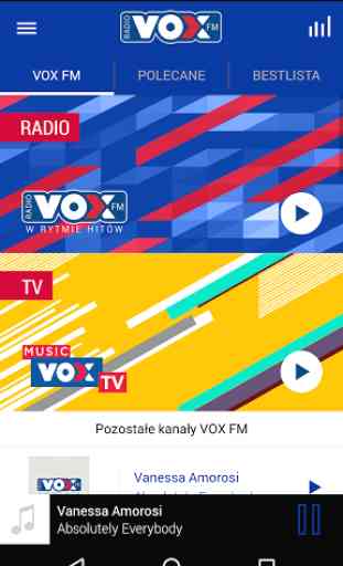 VOX FM - radio internetowe 2