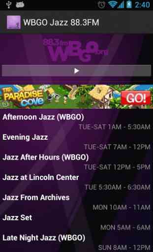 WBGO Jazz 88.3FM 3
