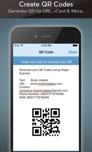 FLASHCODE lecteur generateur QR code barre Barcode 2
