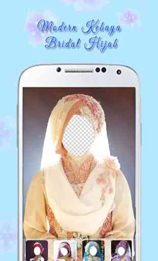 Modern Kebaya Bridal Hijab 3
