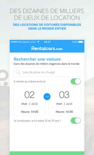 Rentalcars.com - L'app de location de voitures 1