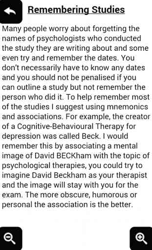 AQA Psychology Depression Free 2