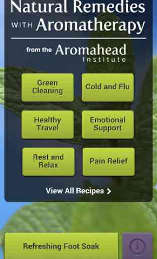 Aromahead's Natural Remedies 1