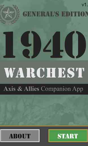 Axis & Allies Warchest GE 1