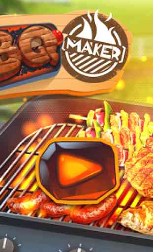 BBQ Grill Cooker-Cooking Game 1
