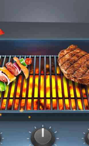 BBQ Grill Cooker-Cooking Game 3