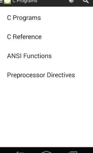 C Programs and Reference 1