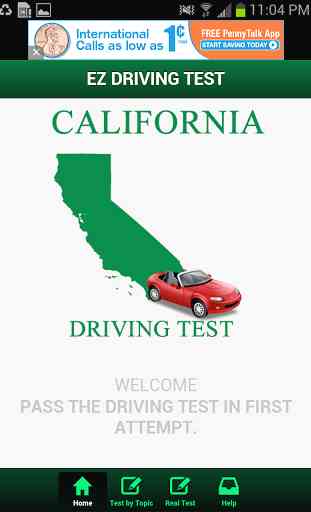 California Driving Test 1