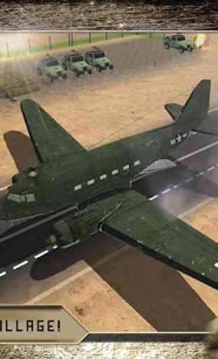 Cargo à survol et la Avion 3D 4