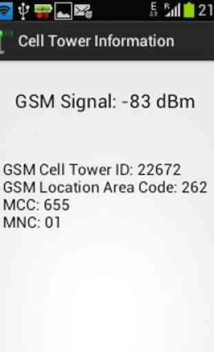 Cell Tower Info and Signal 1