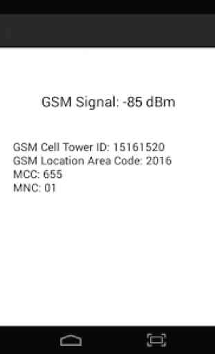 Cell Tower Info and Signal 3