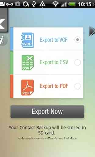 Contacts Backup & Export 2