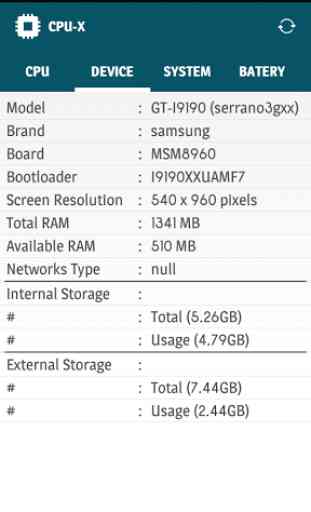 CPU X Doctor Ram Battery 3