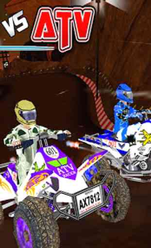Dirtbike vs Atv Motocross Race 3
