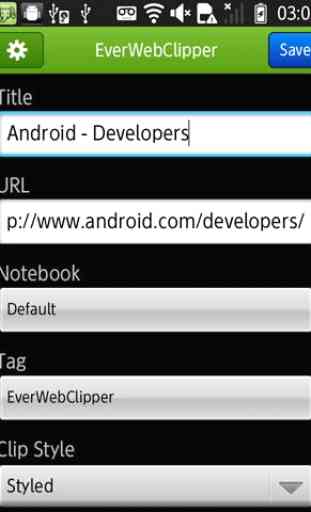EverWebClipper for Evernote 1
