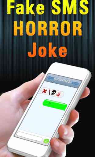 Faux SMS Horreur Joke 1