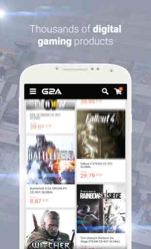 G2A – Marketplace jeux video 1