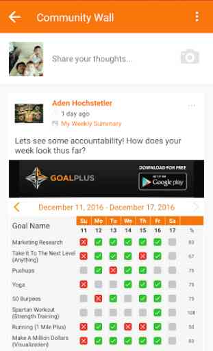 Goal Plus - Monitor & Tracker 4