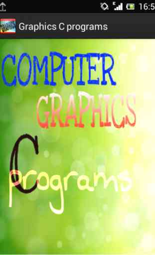 Graphics C programs 1