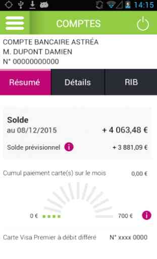Application mobile GBanque 4