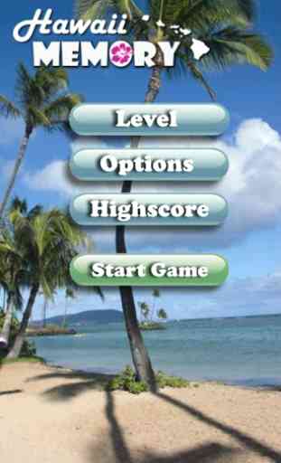 Hawaii Memory Game 1