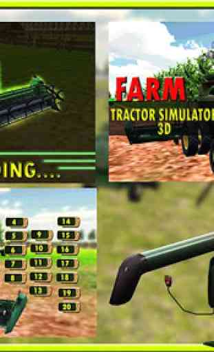 Hay Tracteur agricole Sim 3D 3