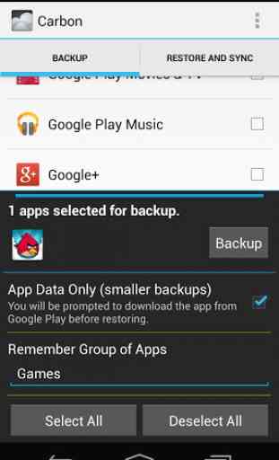 Helium - App Sync and Backup 2