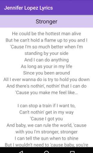 Jennifer Lopez Lyrics All Song 1