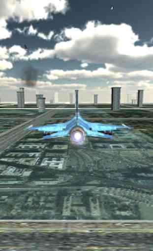 Jet Plane Fighter City 3D 3
