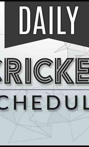 Live cricket schedule 2017 1