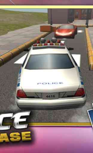 Police Chase voitures 3D 3