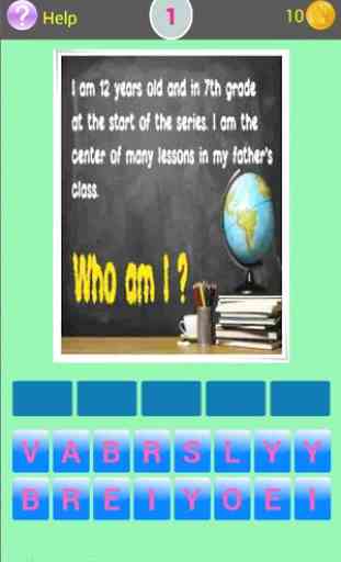 Quiz Word for Girl M World Fan 1