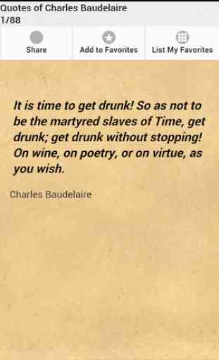 Quotes of Charles Baudelaire 1
