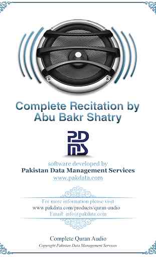 Quran Audio - Abu Bakr Shatry 2