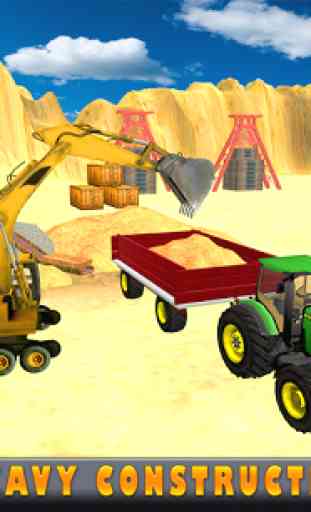 Sand Excavator Tractor  Sim 1