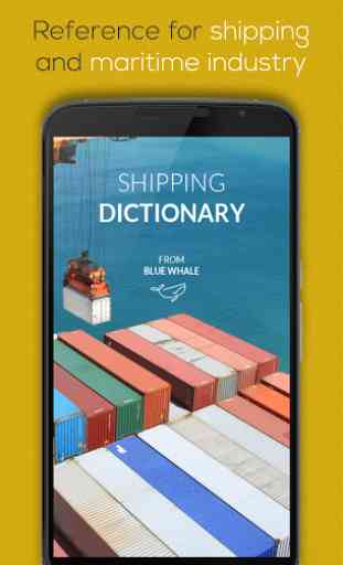 Shipping Dictionary 1