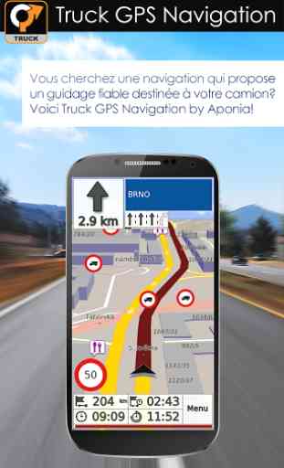 Truck GPS Navigation by Aponia 4