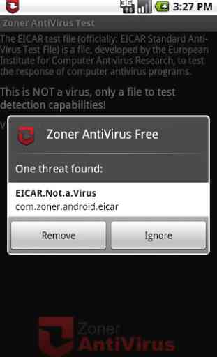 Zoner AntiVirus Test 2