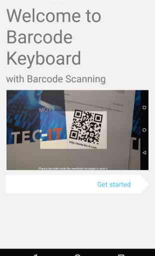Barcodescanner Keyboard + NFC 4