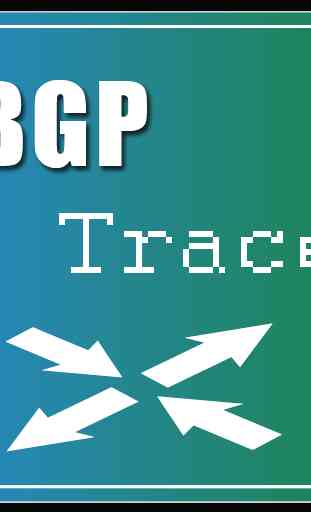 BGPTrace - BGP trace/ping 1