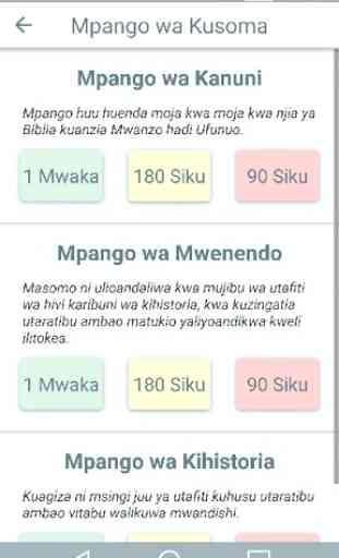 Biblia Takatifu ya Kiswahili 3