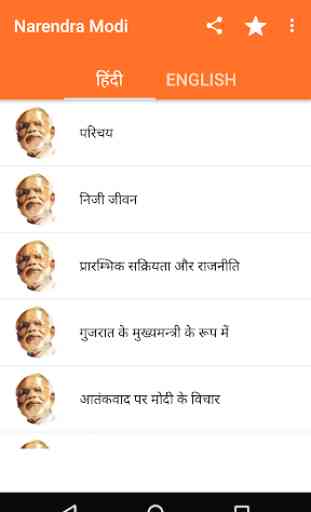 Biography of Narendra Modi in Hindi and English 1