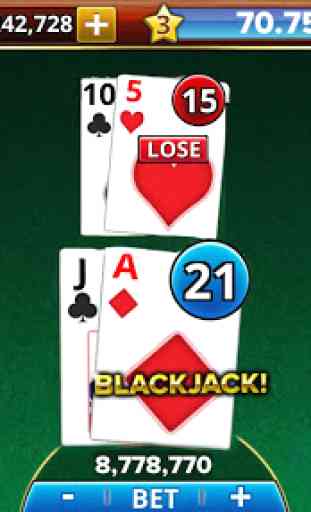 BlackJack 21 GRATUIT 2