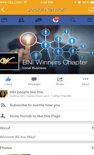 BNI Winners Connect 4