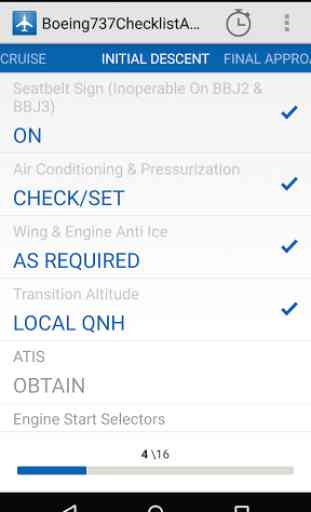 Boeing 737 NGX Checklist 4
