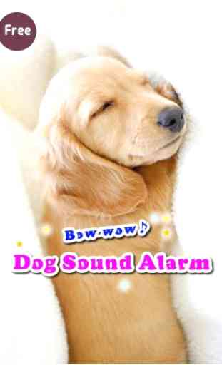 Bow wow Dog sound alarm 1