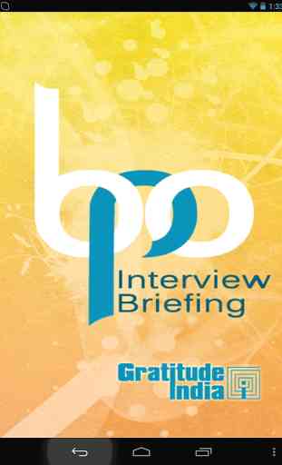 BPO Interview Briefing 1