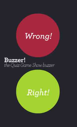 Buzzer! Quiz game show buzzer 1